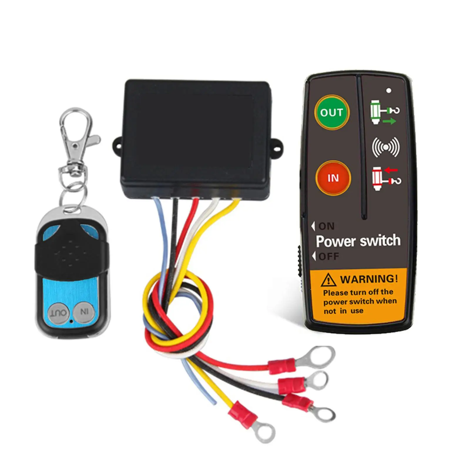 Wireless Winch Remote Control Set Repair Premium Durable Replacement Car