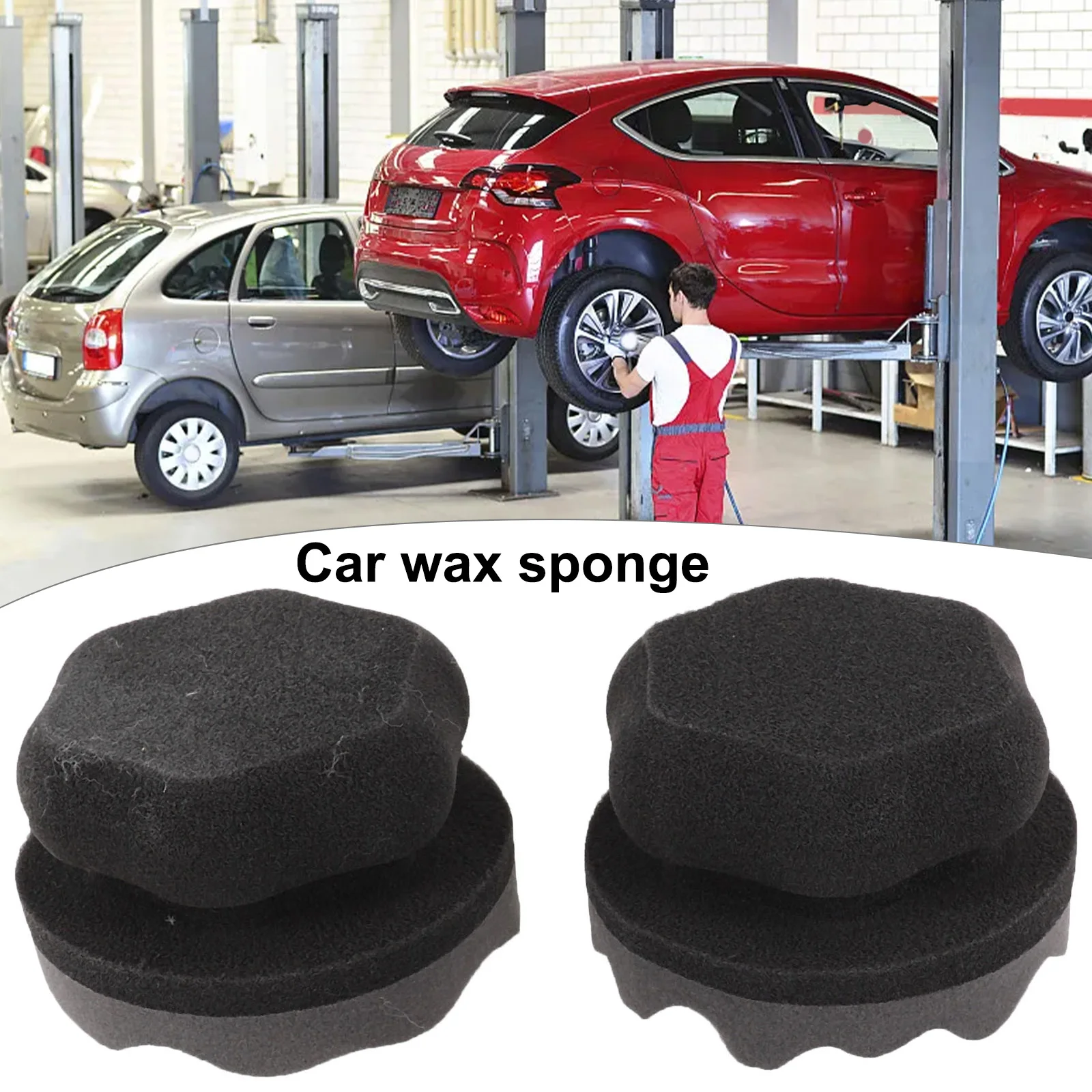 

Polishing Pad Perfect For Cleaning Oversized Road Tires Wavy Surface 11cm Black High Quality Material Reusable