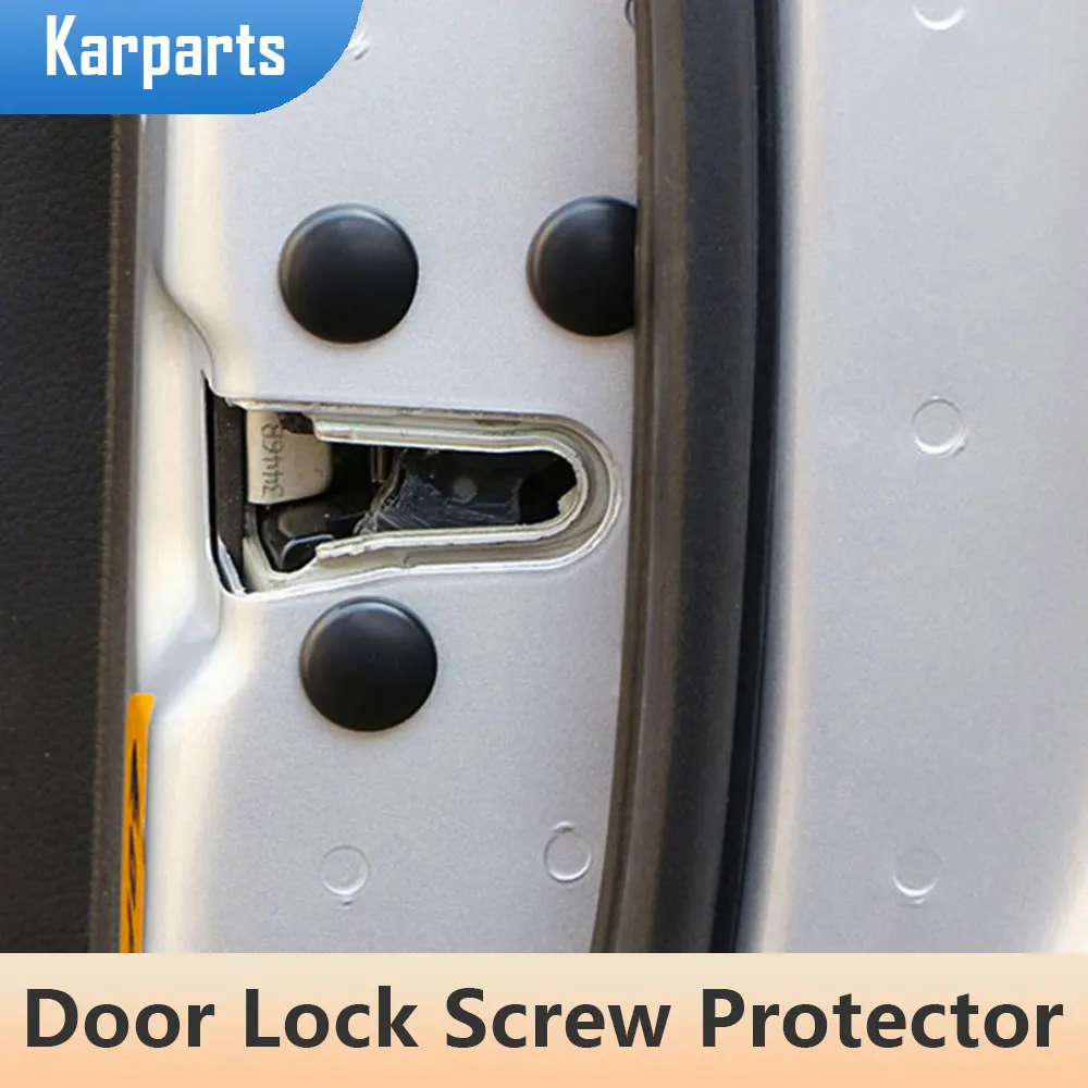 

12Pcs/set Car Door Lock Screw Protector Rustproof Screws For Jeep Renegade 2014 - 2021 Universal Screws Cover Accessories