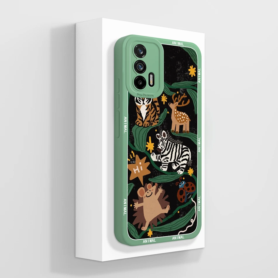 Cute Candy Soft Liquid Silicone Anti-Drop Phone Case - High Quality Back Cover