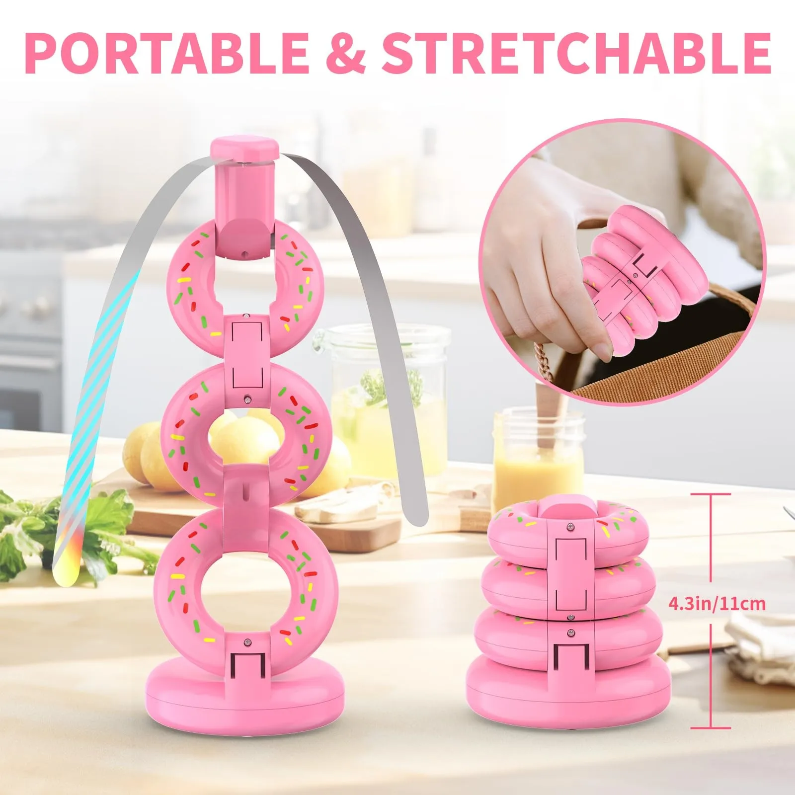 

Desk Fan Strong Airflow & Quiet Operation Five-Speed Wind Mini Table Fan Angle Adjustable For Office Bedroom