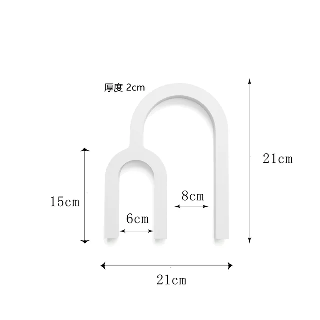 현대적인 기하학적 디자인과 색상 맞춤화로 완벽한 인테리어 소품