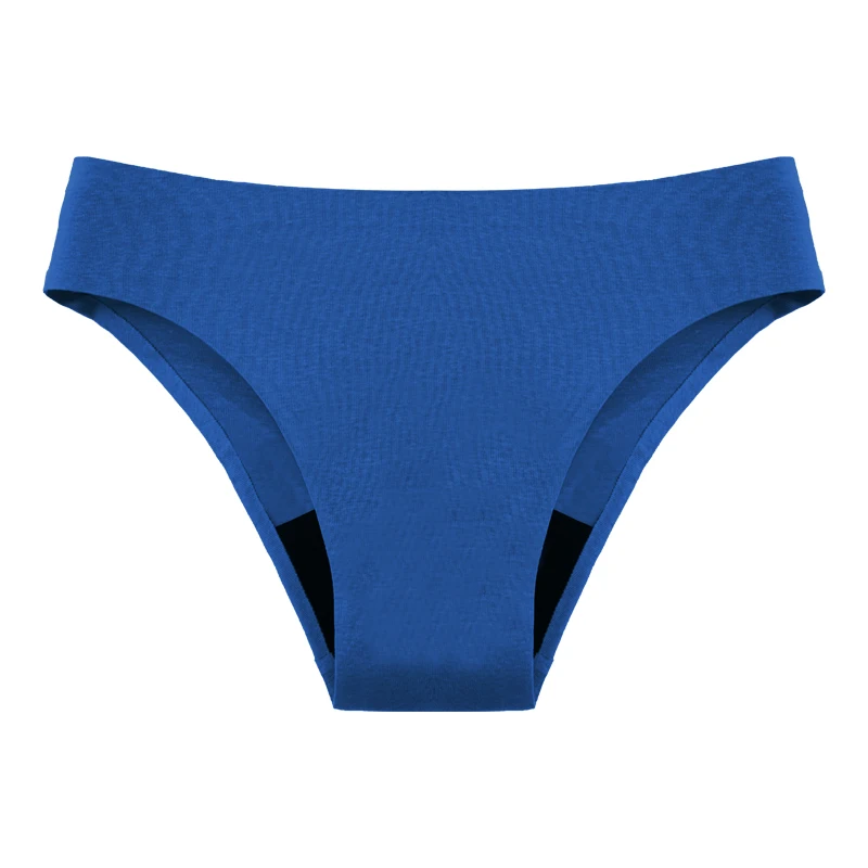 Teenagers Seamless Swimwear Menstrual Panties 4-Layer Leakproof Gilrs Bikini Fast Absorption Summer Beachwear Period Swimsuits 5