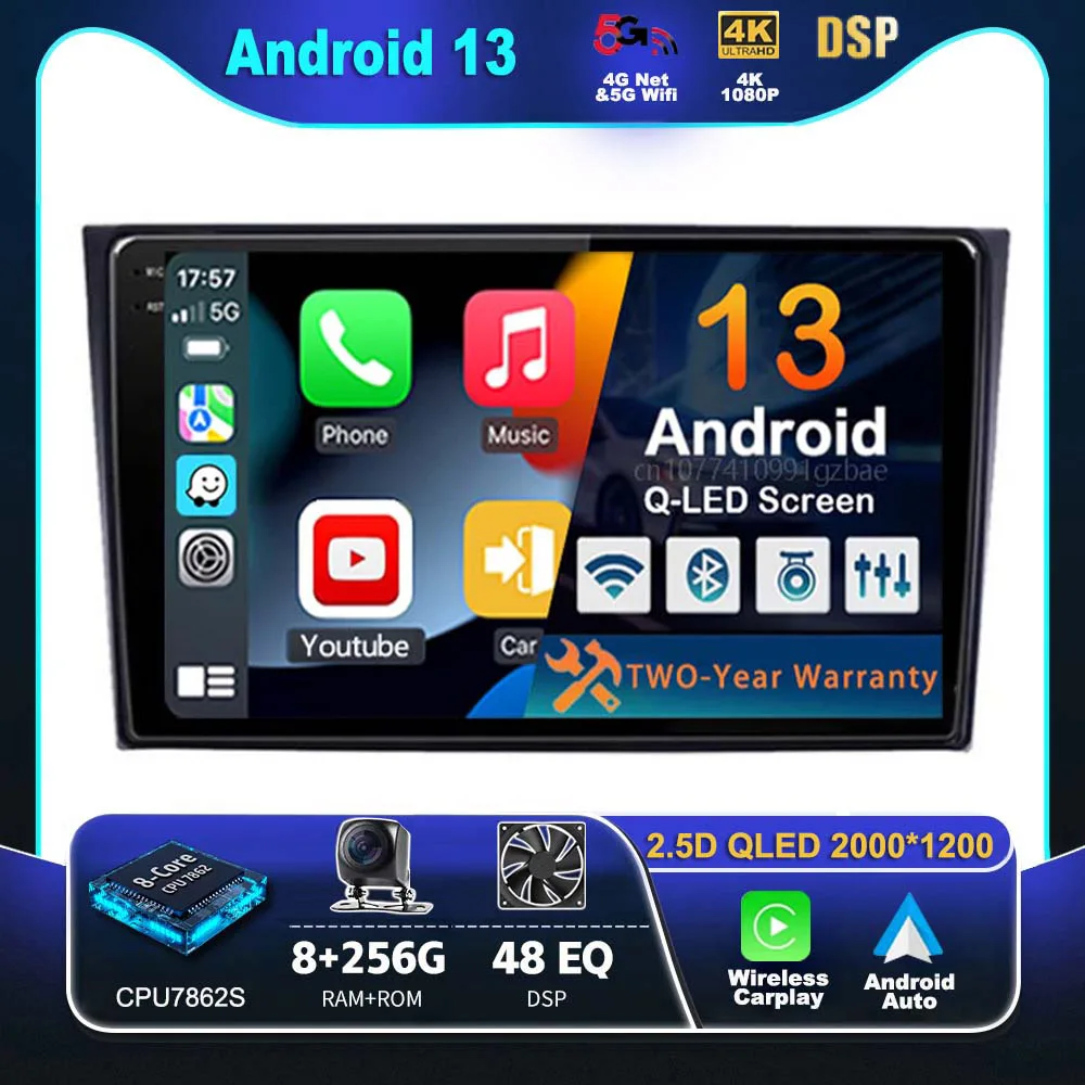 

Автомобильный радиоприемник Android 13 Carplay для Mazda CX9 CX-9 CX 9 TB 2006- 2016 мультимедийный видеоплеер навигация GPS стерео 2Din 360 камера