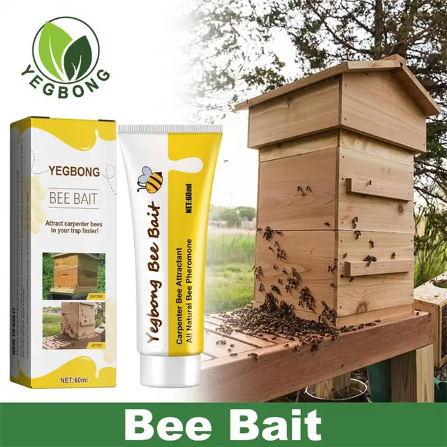 60Ml Méhcsaró Méhész Rajta Csali Mézes Kaptár Apicultura Csalik Szerszámok Könnyen Vonzó Méhek Szett Vonzza Az Ács Méheket