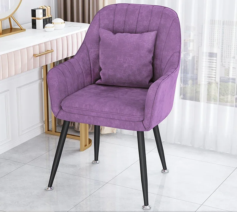 Dark purple pillow-D