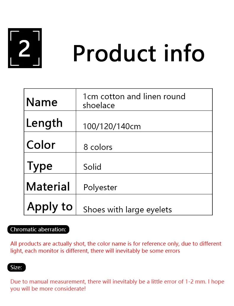Neue Mode Bold 10MM Breite Runde Leinen Schnürsenkel für Turnschuhe Geeignet Board Schuhe Leinwand AF1/AJ Runde Schuhe boot Schnürsenkel – Detail 7