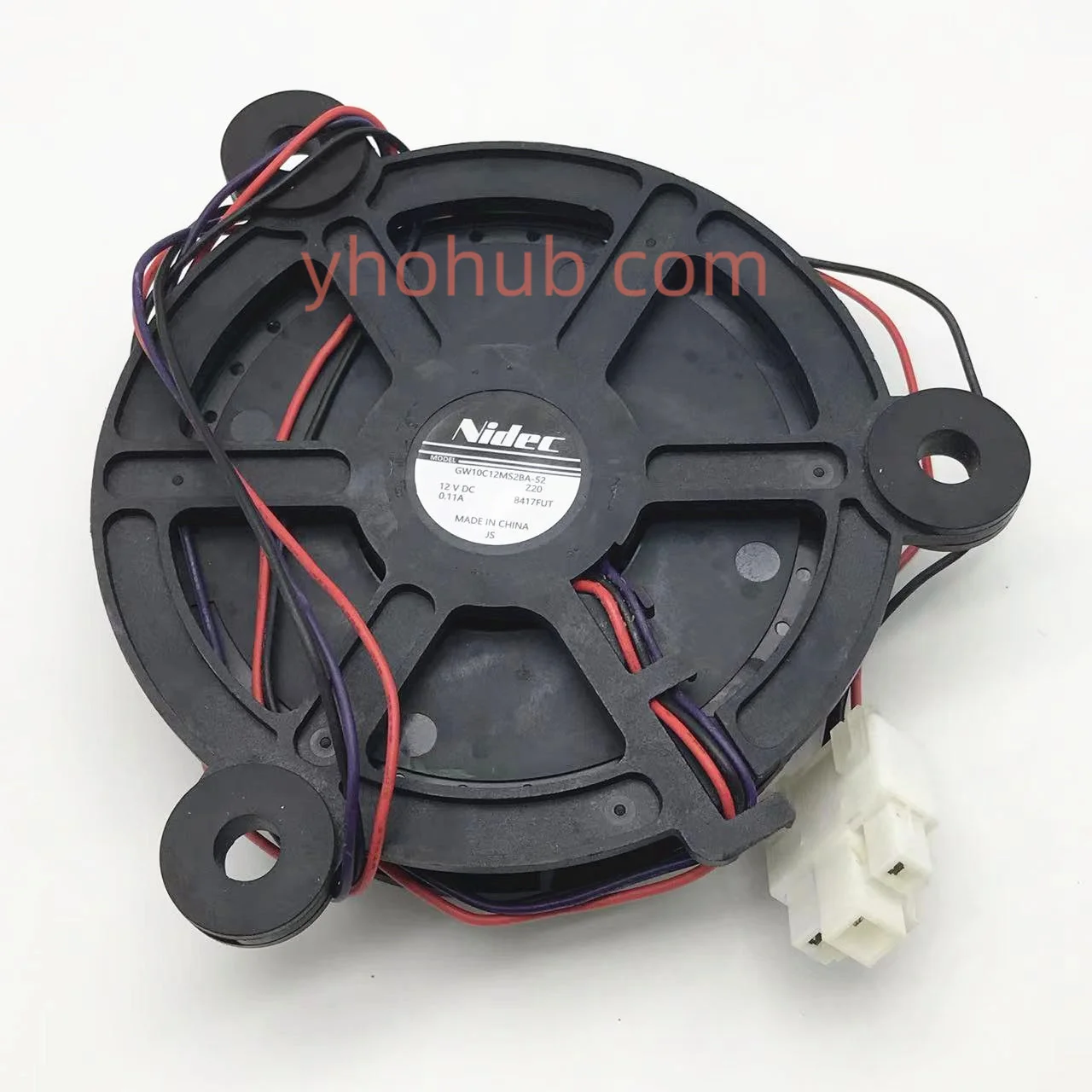 Nidec Gw10c12ms2ba52 Z20 dc 12v 0.11a Ventilador de Refrigeração do Servidor de Fios
