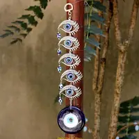 الأزرق التركي للعين الشريرة التمائم الجدار شنقا قلادة ديكور المنزل زخرفة لحماية نعمة حظا سعيدا نعمة هدية 3