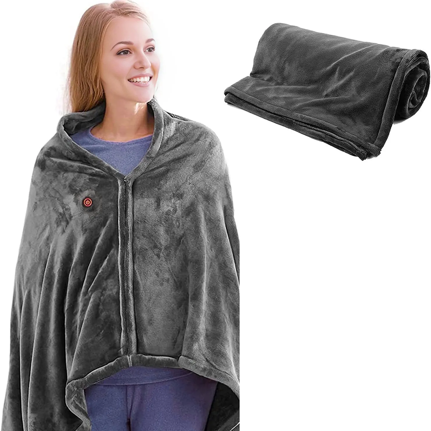 Hot Heated Blanket Queen Size Machine Washable Electric Blanket Winter Indoor Must Have Accessories Suit For Staying At Bed Sofa