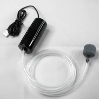 Mini Aerator Portable Fish Tank Accessories Aquarium Oxygen Air Pump USB Small Oxygenator for Fish Tank Silent Air Compressor 1