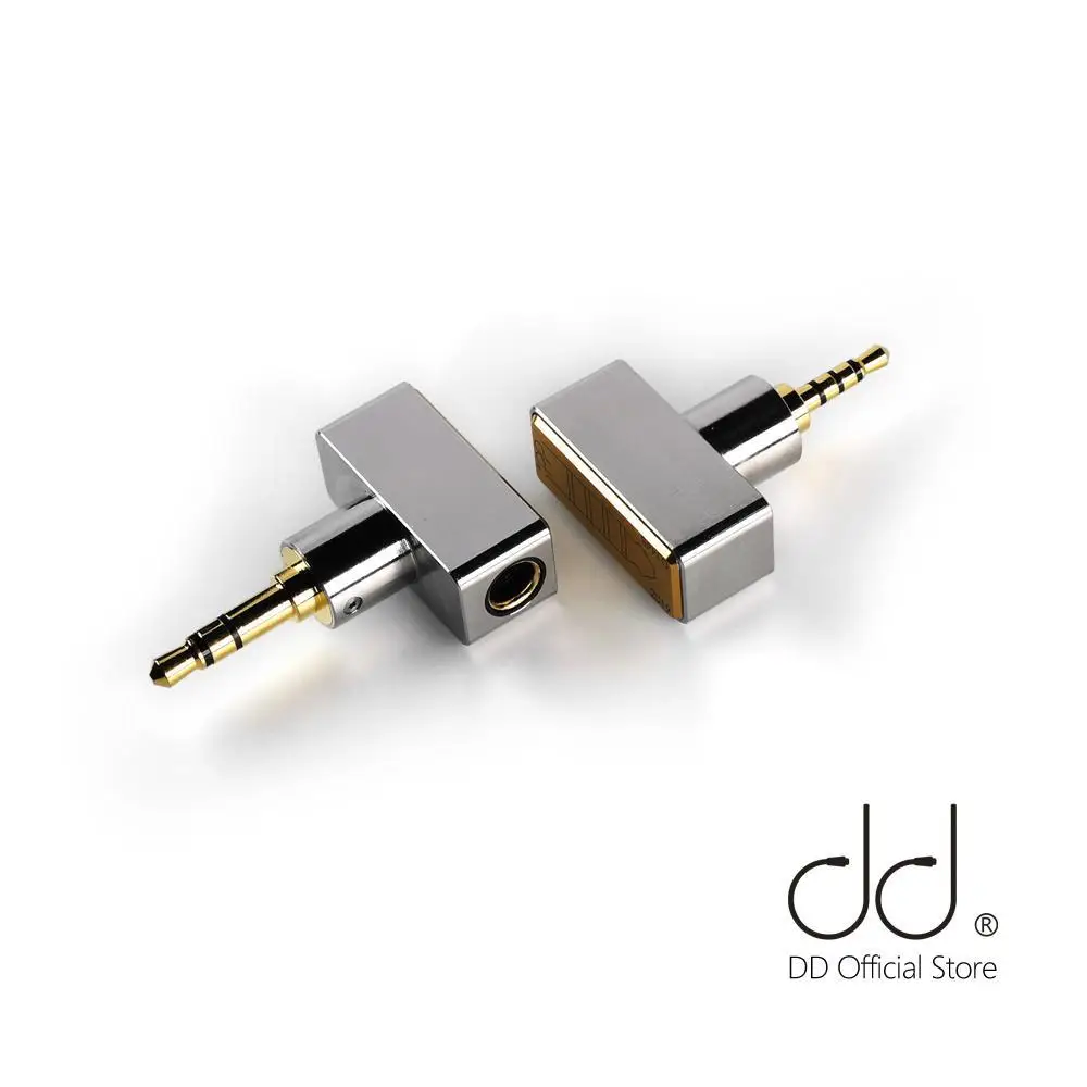 DD DJ44B DJ44C Female 4.4 Balanced Adapter Apply To 4.4mm Balance Earphone Cable For Astell&Kern, FiiO, Etc.