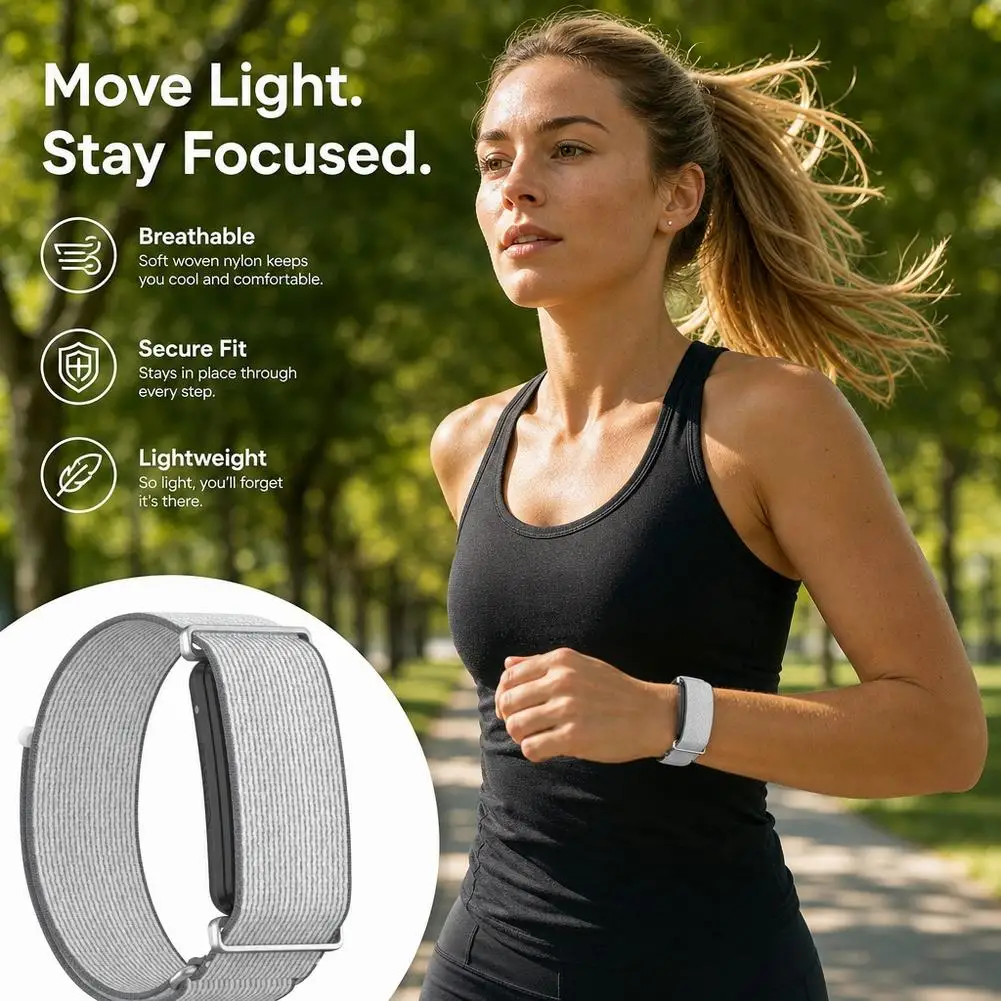 Garmin CIRQA Smart Band Breathable Nylon Sport Loop Wristband Accessory