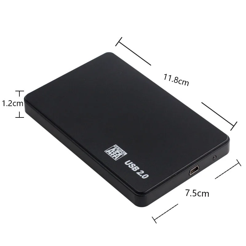 Usb 3.0 2.0 Hdd Gabinete 2.5 Polegadas Série Sata Ssd Disco Rígido Caixa de Case Externo Transparente Hdd para o Computador Portátil do Telefone Móvel - Imagem 5