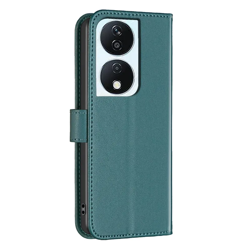 Leather Flip Wallet Phone Case with Magnetic Card Slots – Elegant and Durable Cover