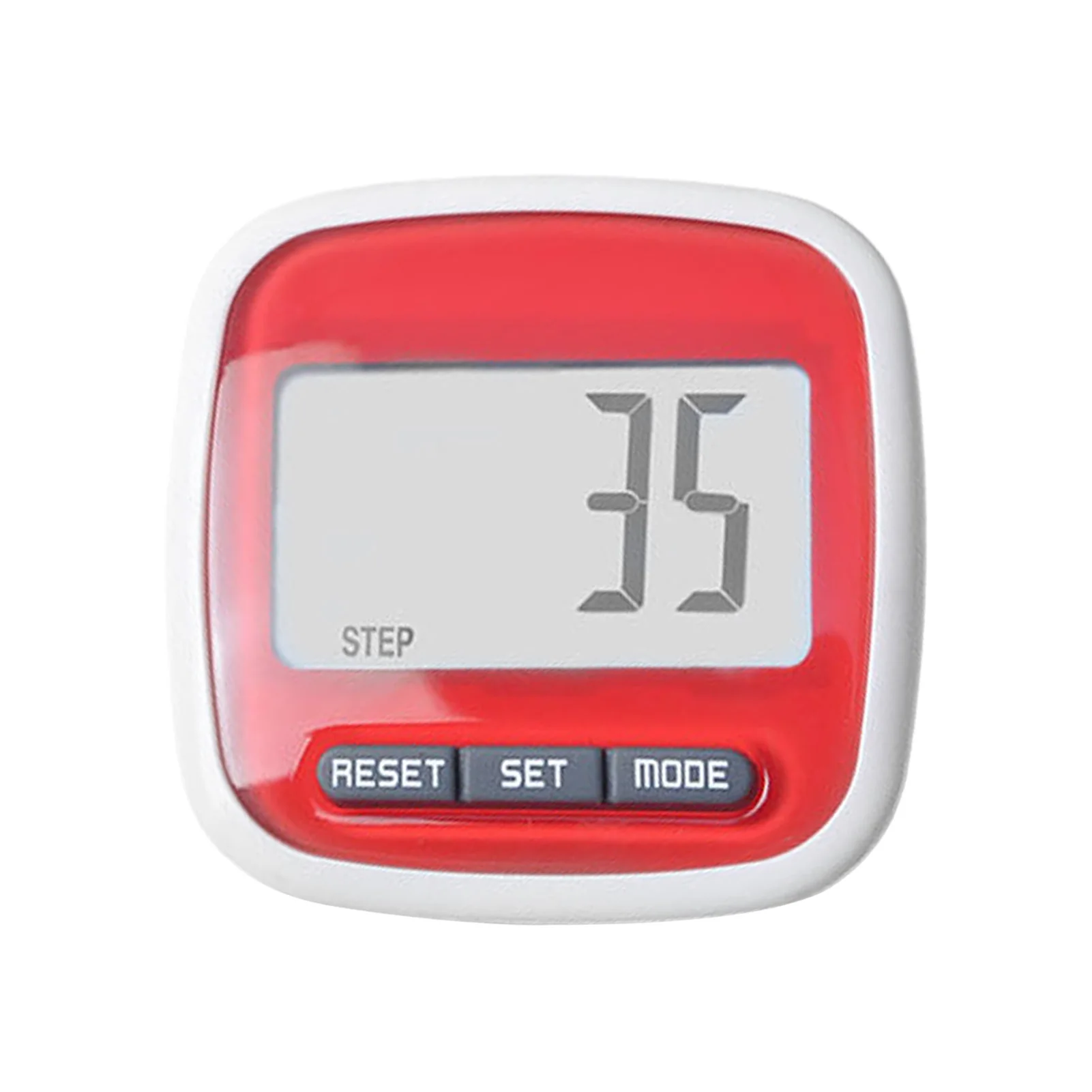 3D Pedometer Walking Pedometer 3D Pedometer Waterproof Multifunctional Sports Calorie Counting LCD Display Fitness Equipment