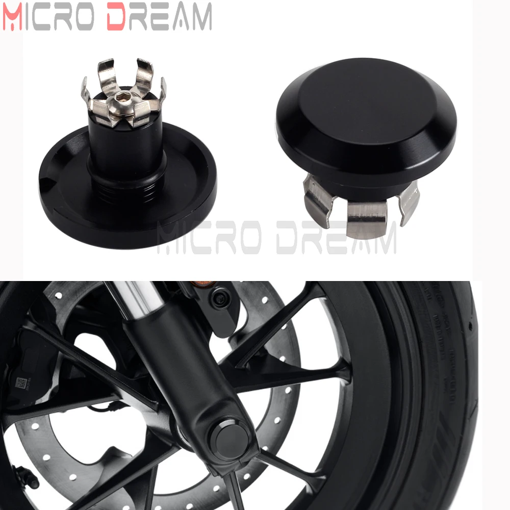 

New Motorcycle Front Axle Nut Covers Wheel Cap FOR PAN AMERICA 1250 S PA1250 Sportster S RH1250S RH 1250 2021 2022 Accessories