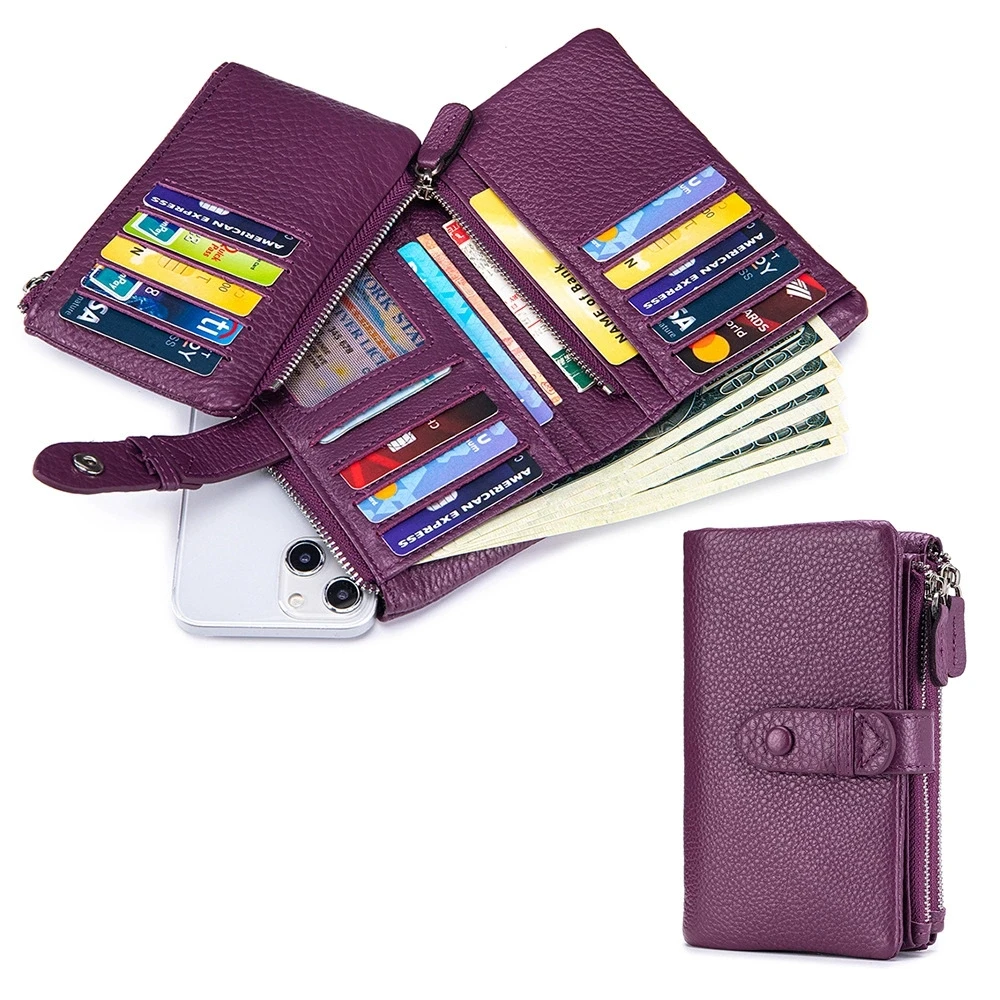 purple wallet