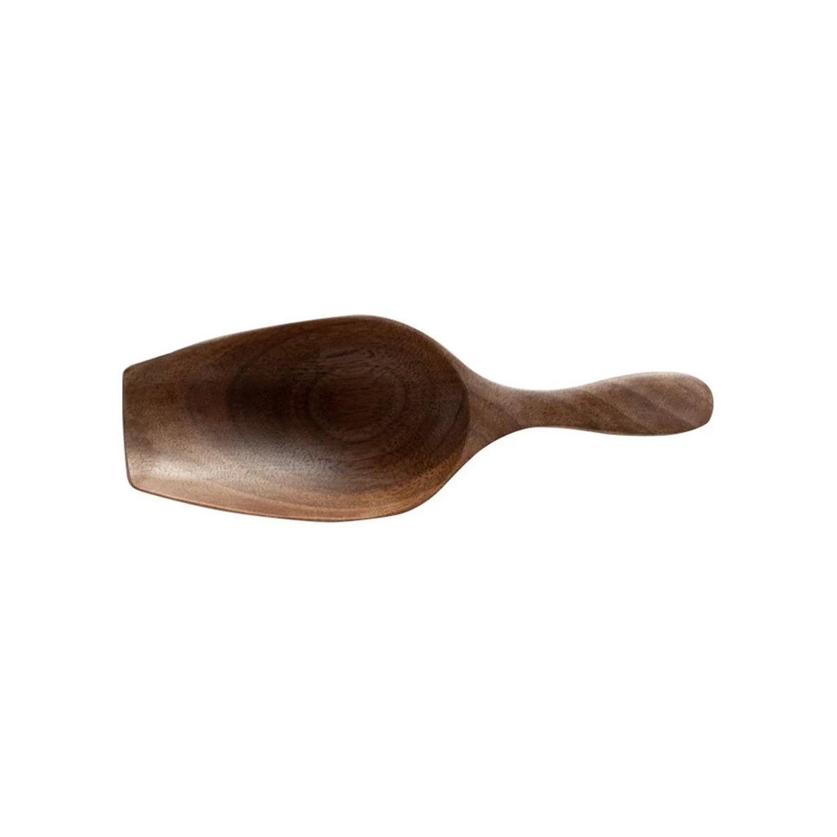 

Solid Wood Coffee Bean Spoon Shovel Black Walnut Whole Wood Digging Coffee Bean Spoon Tea Shovel Wooden Shovel