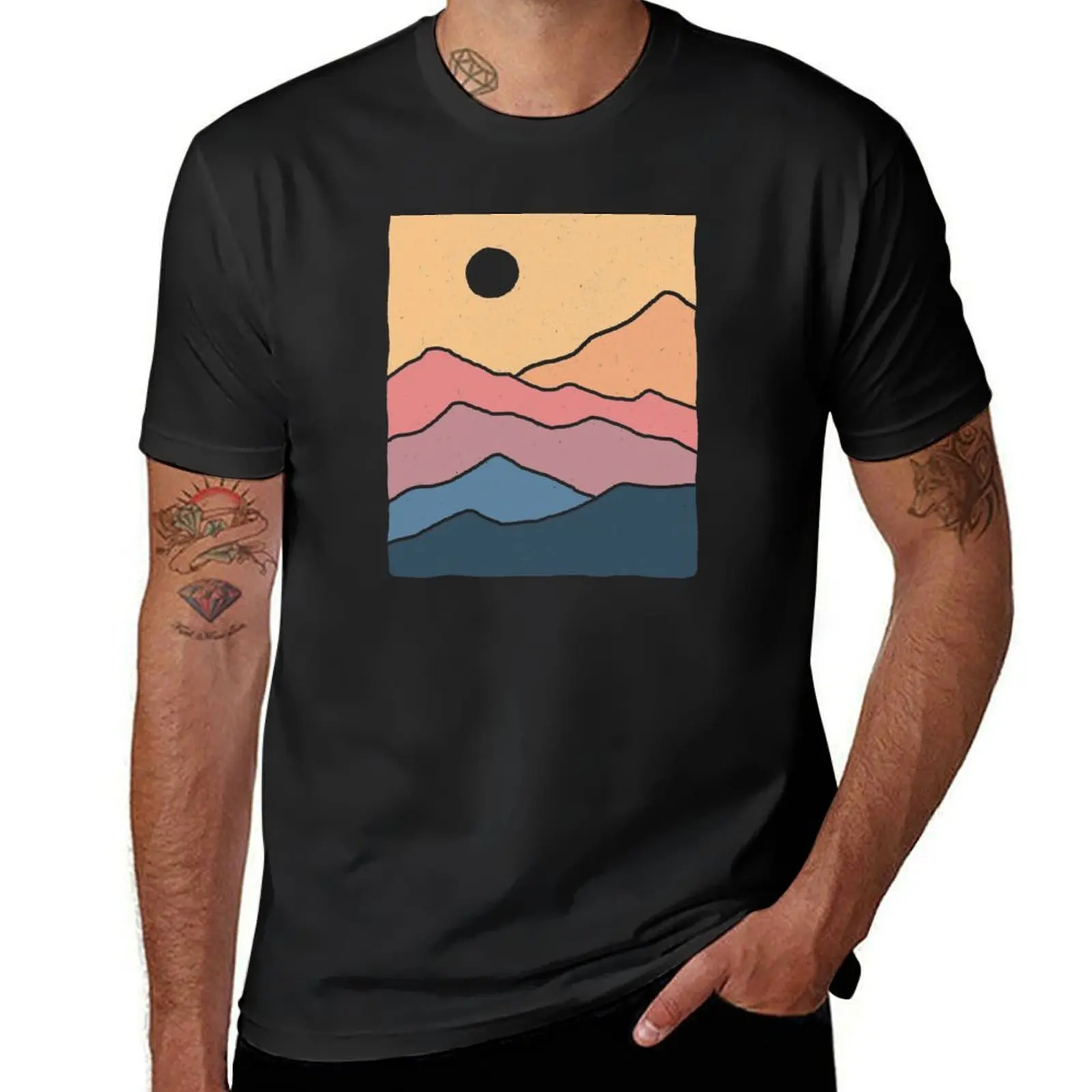 

Range of Color T-Shirt cute tops summer tops T-shirt men