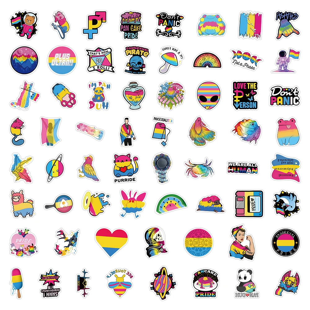 LGBTQ Gay Pride Stickers 200 Pcs（with 1 Pack Rainbow Pride  Wristband/Bracelet.）Gay Pride Stuff Rainbow Decal Stickers for Laptop Phone  Guitar