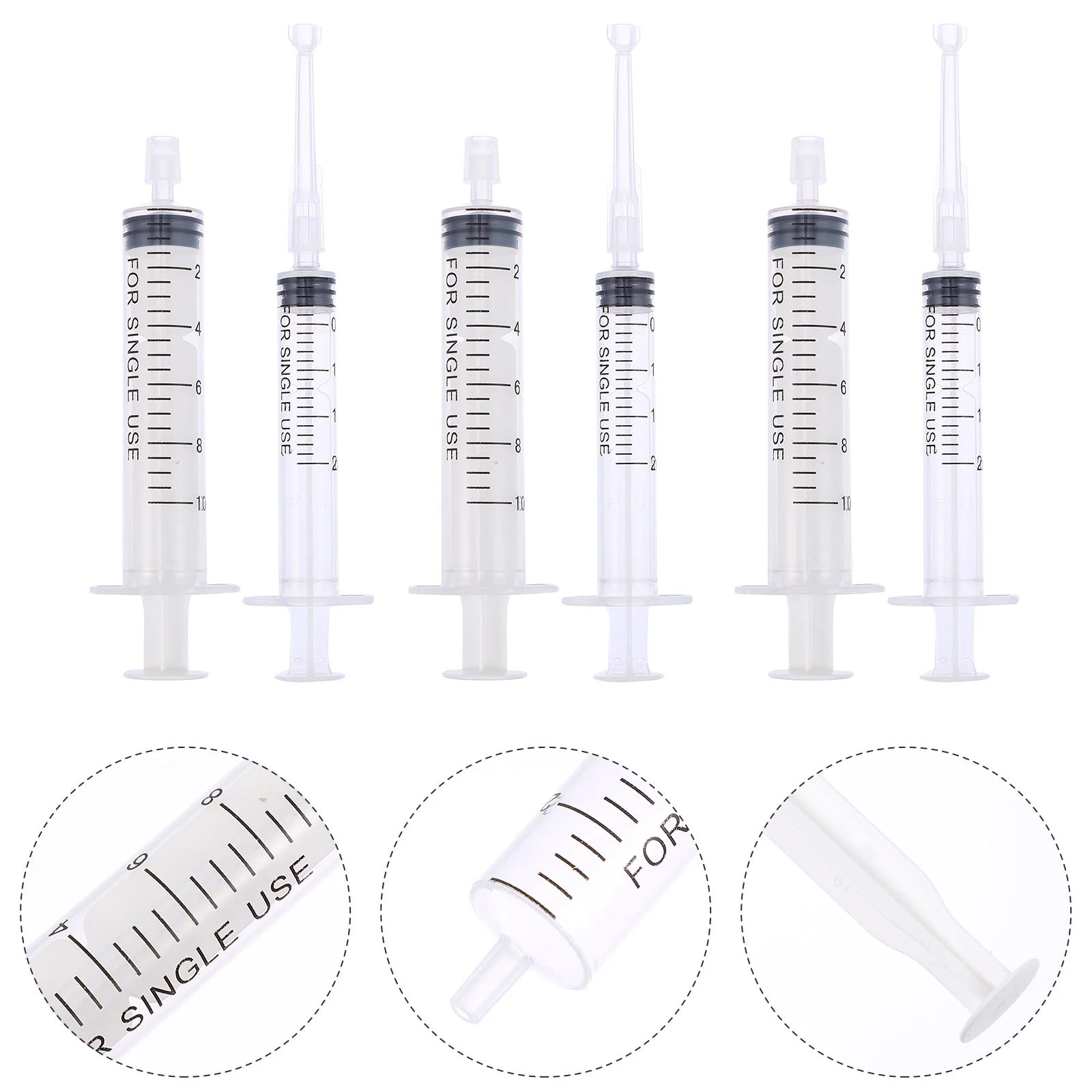 

10Pcs Perfume Bottles Empty Syringe Dispenser Pump 2ml 10ml Refill Transfer Tools for Travel Refillable Spray Bottle White