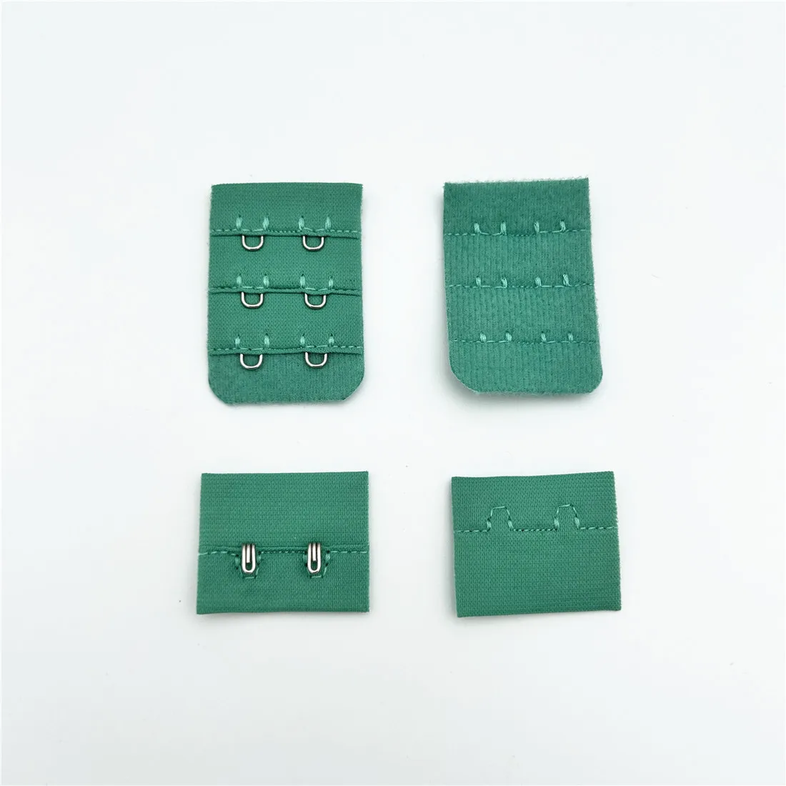 6 units/Lot L4.70xW3.20cm Three Row Buckle Bra Extention Buckle DIY Clothing Accessories Underware Expander Hook Extender 1