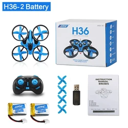 Mini Drone with 360° Flip Capability and Remote Control (Blue - 2 Battery)
