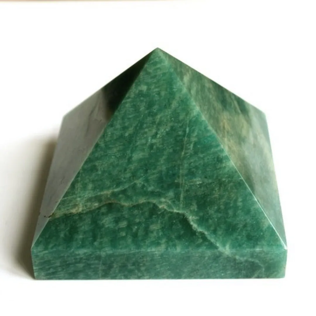 

Tianhe Stone Crystal Feng Shui Pyramid, Reiki Healing, Room Decoration Gifts