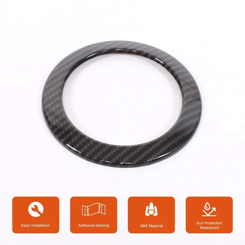 For BMW X2 U10 2024 ABS carbon fiber car rear car logo