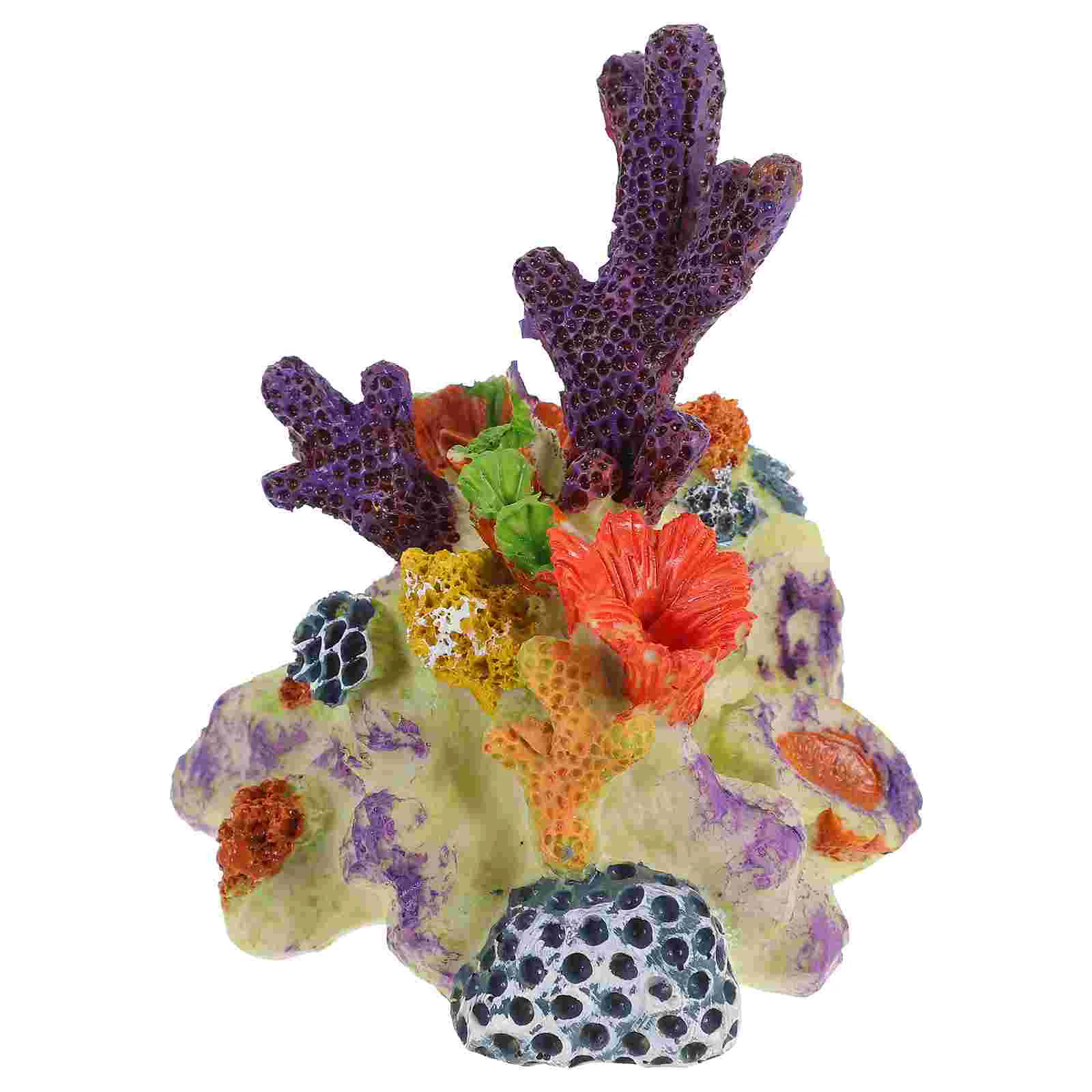 

Artificial Coral Reef Fake Colorful Coral Reef Fish Tank Landscaping Coral Decor