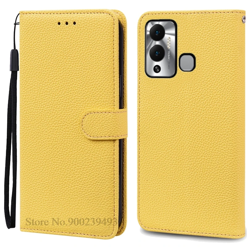 Leather Wallet Flip Case - Premium Protective Cover with Card Holder Slots