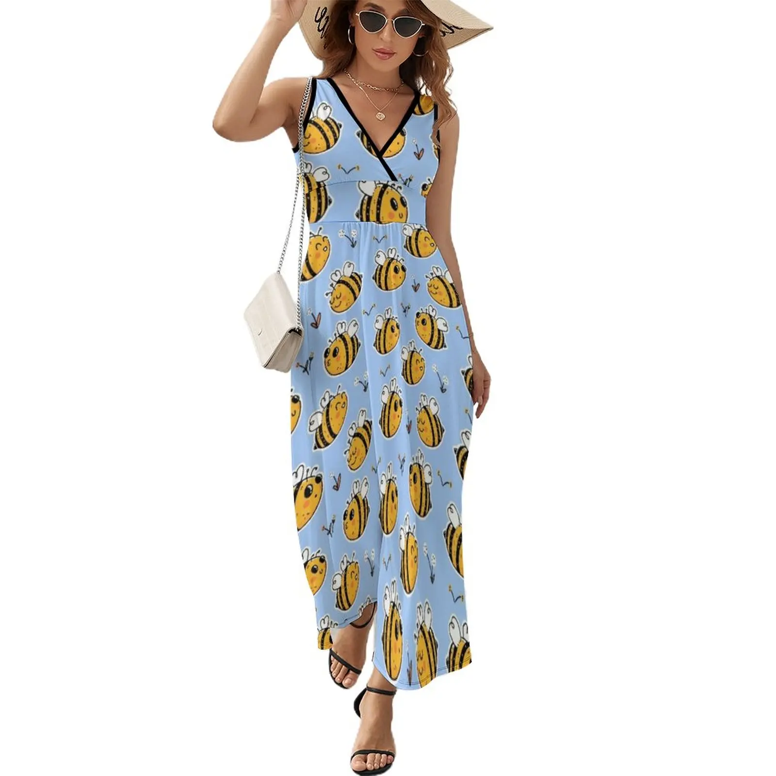 

Busy Bees Sleeveless Dress beach dress dresses for woman