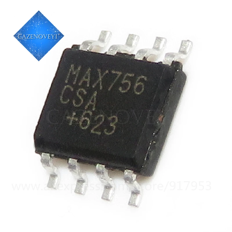 

5pcs/lot MAX756 MAX756CSA MAX756ESA SOP-8 Chipset In Stock