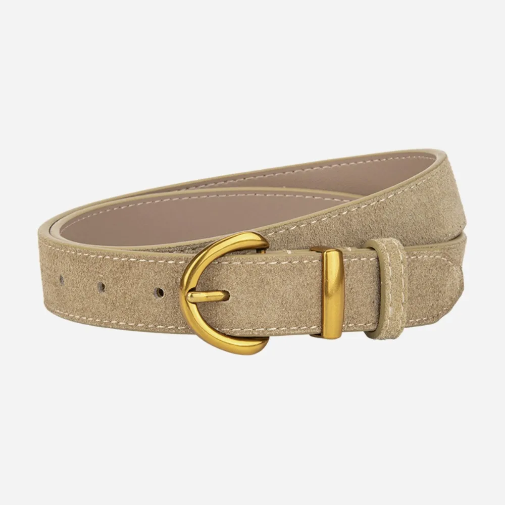 Women's Suede Leather Belt