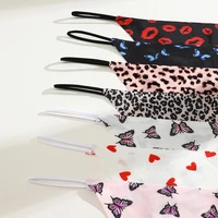 String sans couture à fines bretelles pour femme, culotte taille basse, haute flexibilité, sous-vêtement sexy, slip femme, dos en T, confortable, 4 pièces 3