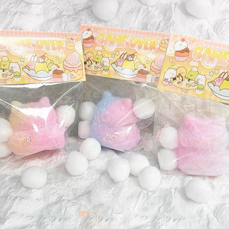 

Мультяшный плюшевый Кот, медленно восстанавливающая форму игрушка, мягкая игрушка для снятия стресса, милые фиджеты, игрушки для детей и взрослых, интересные подарки