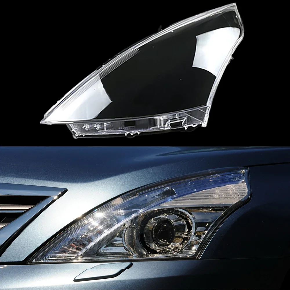 

For Nissan Teana Auto Headlamp Case Car Front Headlight Cover Glass Lamp Shell Lens Glass Caps Light Lampshade Masks 2011 2012