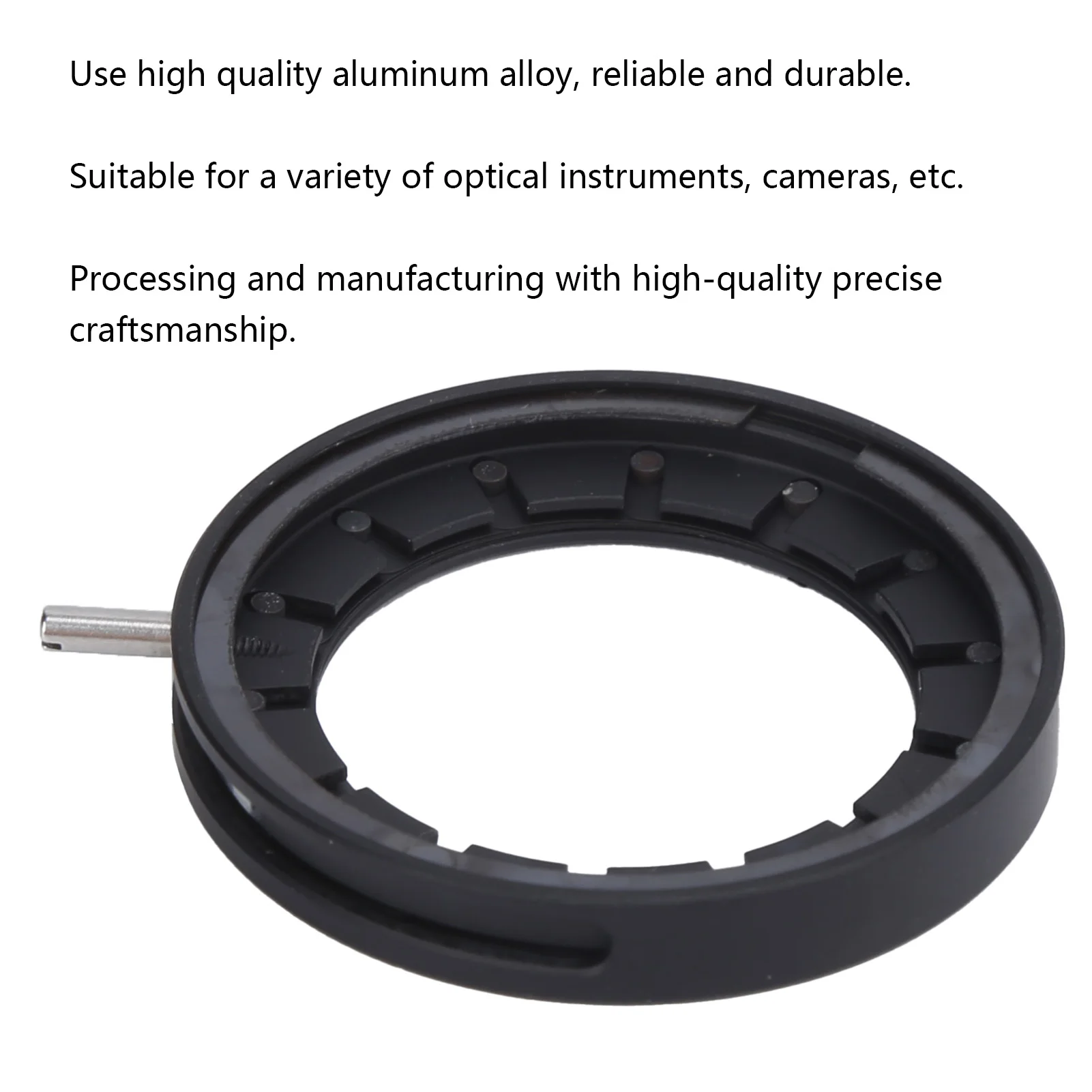 Optical Iris Aperture Diaphragm Adjustable Aperture Diaphragm 1.5-25mm Adjustable Lens Optical Diaphragm for Camera Camera Aperture