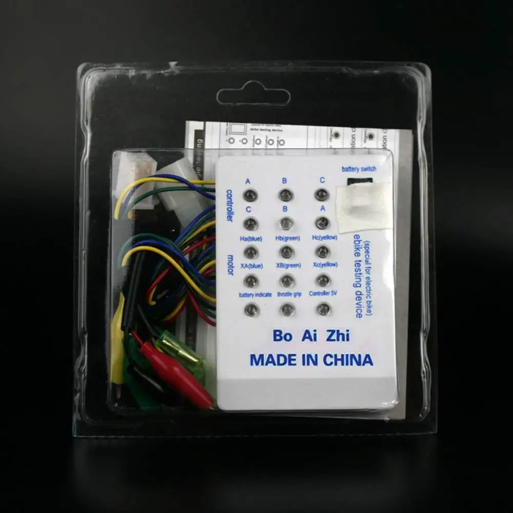 브러시리스 모터 테스터 24V-72V 전기 자동차 스쿠터 컨트롤러 테스터 영어 설명서