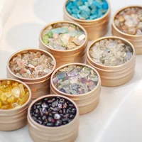1Box Multicolour Irregular Shape Sparkling Crystal Stones Nail Art Rhinestone For DIY 3D Manicure Design, Craft Decoration 1