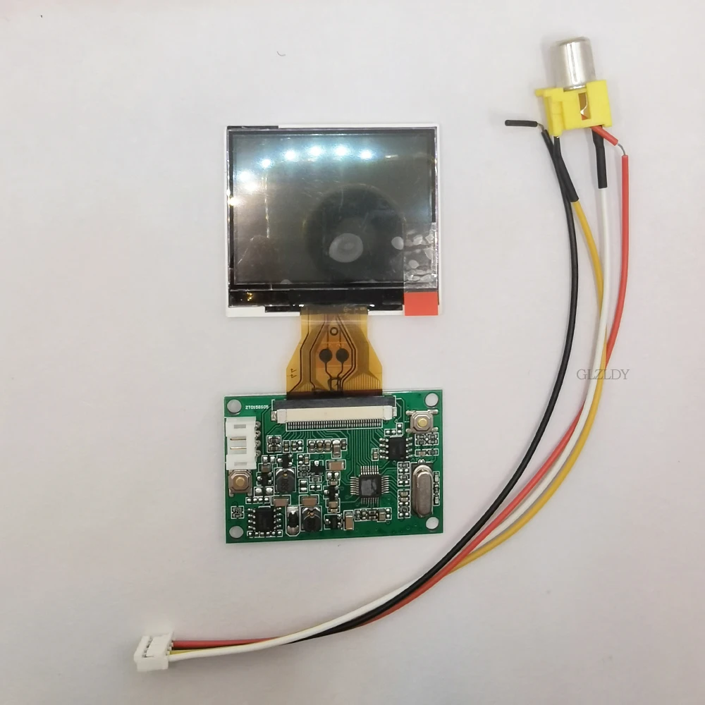 2 inch LCD display module kit NTSC/PAL auto 640*240 4:3 with RCA in for CCTV Household Appliances brightness adjust image flip lcd screen display