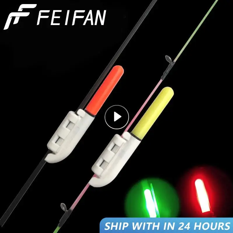 Fishing Electronic Rod Luminous Stick Light LED With Battery Removable  Waterproof Float Tackle Night Fishing Tackle Alarm