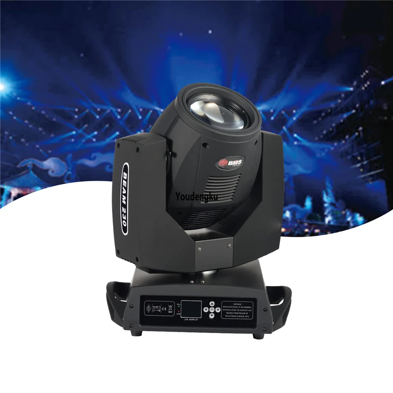 2Pcs Lyre Beam 230W 7R Sharpy Beam Moving Head Lights Stage 8 Prism Beam 7R 230W Beam Lighting