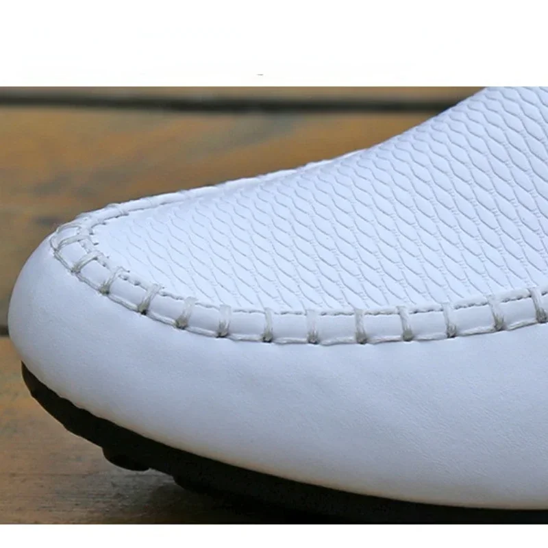 Men Casual Shoes Breathable British Mens Sneakers Lace Up Soft Flats Driving Shoes casual sneakers