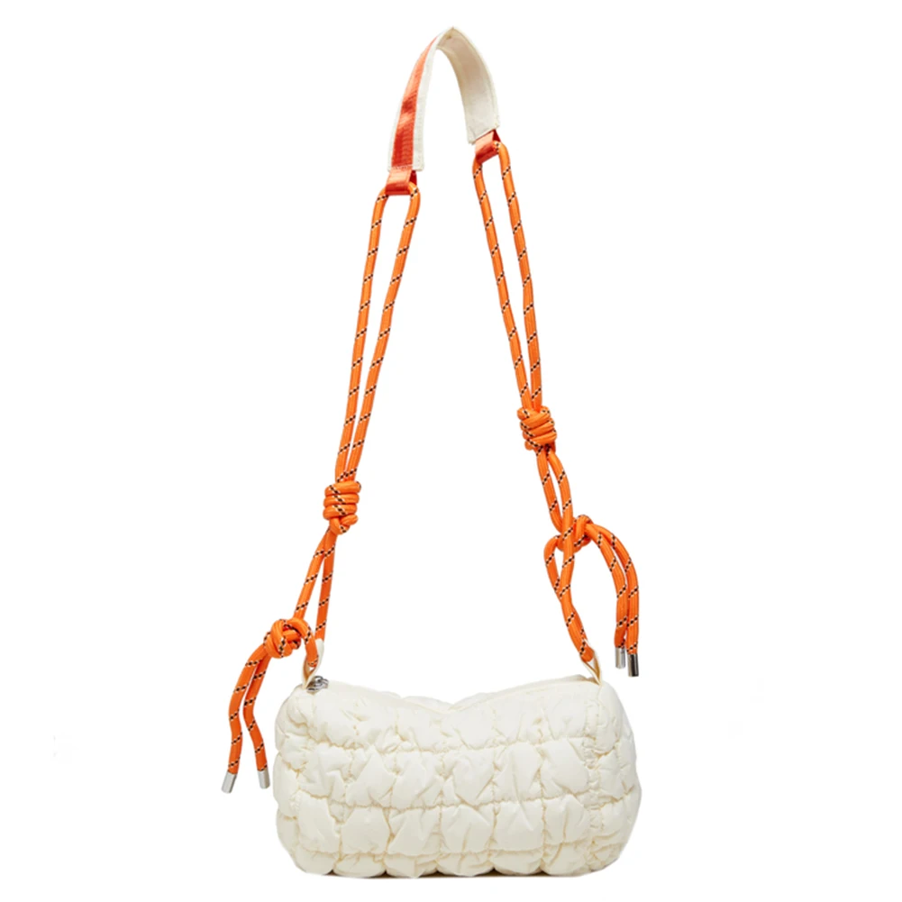 Nylon Quilted Cloud Crossbody Bag for Women