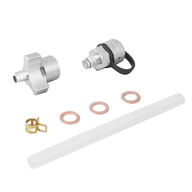 Car Aluminum Alloy Oil Drain Valve Quick Drain Suitable Quick Twist Oil Valve For M12x1.25 With Hose Replacement Parts