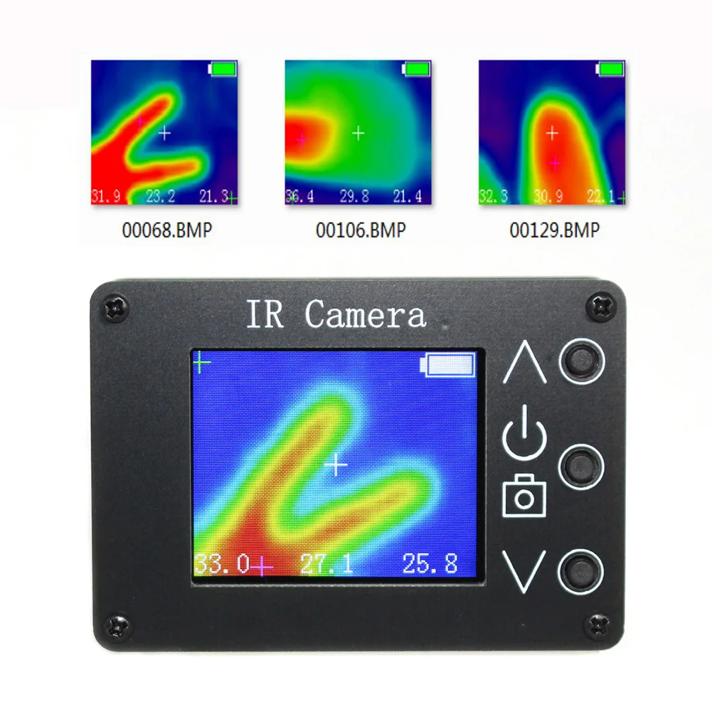 Infrared Temperature Sensor Digital Thermal Imaging Camera 160*120 Pixel TFT Screen Portable for Household/industrial Use