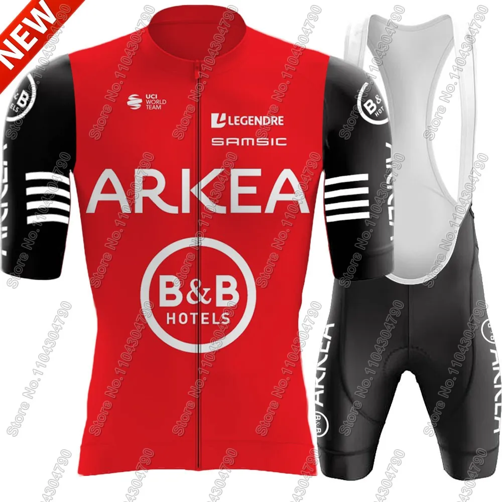 ARKEA B&B HOTELS Cycling Jersey Set Short Sleeve Men Samic France Clothing Road Bike Shirts Suit Bicycle Bib Shorts MTB cycling jersey,cycling shirt,cycling suit,cycling jersey set