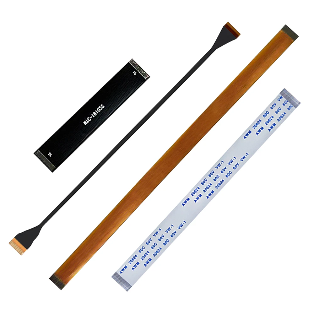 FPC Ribbon Flexible Flat Cable Coaxial Cable 24 Pin Pitch 0.5MM Wire Length 6/10/20/25CM For MateCam X7/X9
